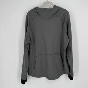 Bylt sweatshirt mens medium M gray drop cut pullover athletic workout running